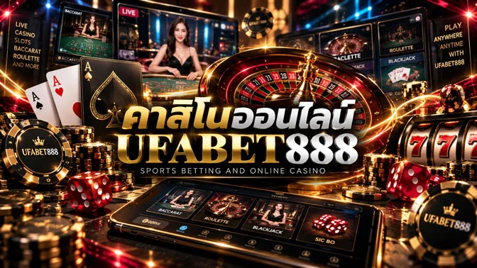 คาสิโนออนไลน์ UFABET888 เล่นสดแบบเรียลไทม์