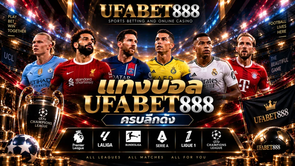 แทงบอล UFABET888 ครบลีกดัง เลือกเดิมพันได้ทั้งก่อนแข่งและบอลสด